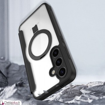 Dux Ducis Skin X Pro dirbtinos odos dėklas su magsafe (Samsung S24)